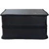 MediaRange CD/DVD Storage Sleeves with Flap, 500 Pack, Black