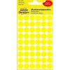 Avery Zweckform 3144 Adhesive Dots, Yellow, 8 mm, 1040 Labels