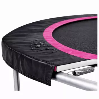 LEAN SPORT Spring Cover for Sport Max 10ft Trampoline Black-Pink