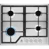 Electrolux KGS6426SX 4-Burner Gas Hob with Wok Burner, Stainless Steel