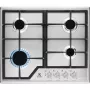 Electrolux KGS6426SX 4-Burner Gas Hob with Wok Burner, Stainless Steel