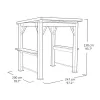 KETER Gazebo Grill 29213898 Hardtop Aluminum Gazebo