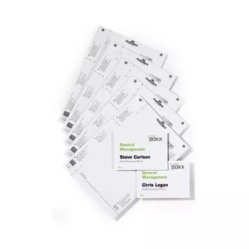 DURABLE Insert Labels for Name Badges 14.9 x 10.55 cm
