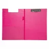 MAUL Clipboard Folder with Foil Cover, DIN A4, Pink 2339222