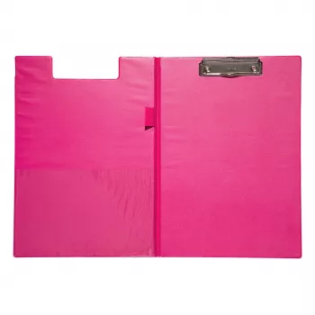 MAUL Clipboard Folder with Foil Cover, DIN A4, Pink 2339222