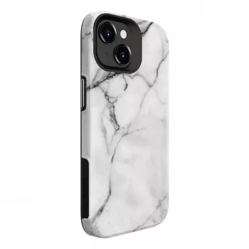 Evelatus Apple iPhone 15 Plus Armor Case TPU+PC Marble White