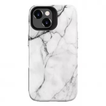 Evelatus Apple iPhone 15 Plus Armor Case TPU+PC Marble White