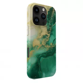 Evelatus Apple iPhone 16 Pro Slim Shell with MagSafe Custom Print Design Green