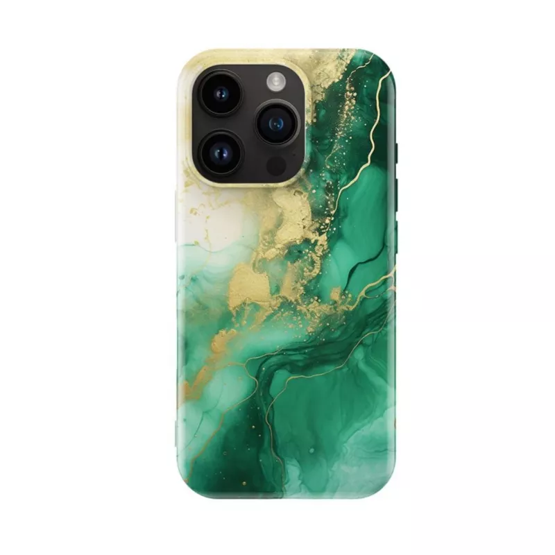 Evelatus Apple iPhone 16 Pro Slim Shell with MagSafe Custom Print Design Green