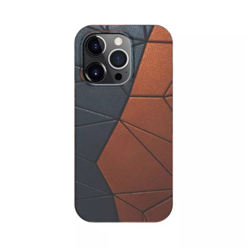 iLike Apple iPhone 13 Pro Case Prowhite Custom Print Blue Red