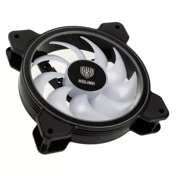 Kolink Umbra HDB ARGB LED PWM 120mm Fan - Black/White