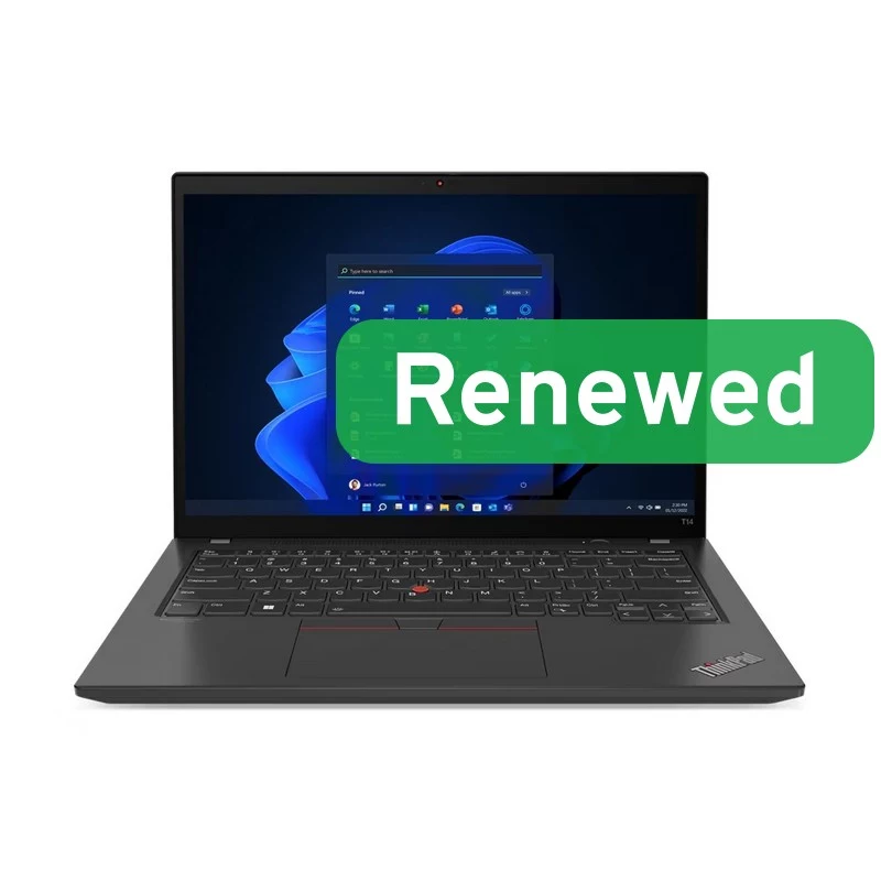 Lenovo Renewed Grade A ThinkPad T14 G3 14 inch i5-1250P 16GB 256GB SSD Win11 Pro US