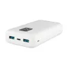 Fixed Zen 20 Power Bank 20000 mAh with LCD Display and PD 20W Output - White FIXZEN-20-WH