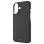 FIXED MagVelar Aramid Fiber Back Cover for Apple iPhone 17 - Black