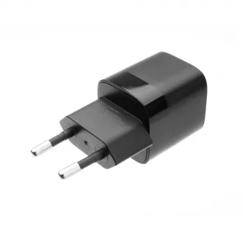 Fixed Mini Wall Charger with USB-C Output and PD Support, 30W - Black FIXC30M-C-BK