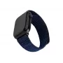 Fixed Sporty Strap for Apple Watch 42/44/45mm 160-210 mm Dark Blue Nylon