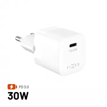 Fixed Mini USB-C GaN Charger 30W - Black