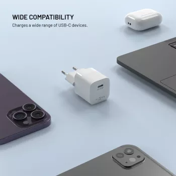 Fixed Mini USB-C GaN Charger 30W - Black