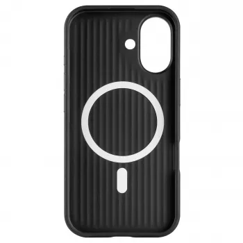 Fixed MagLeather Back Cover for Apple iPhone 17 - Leather, Black