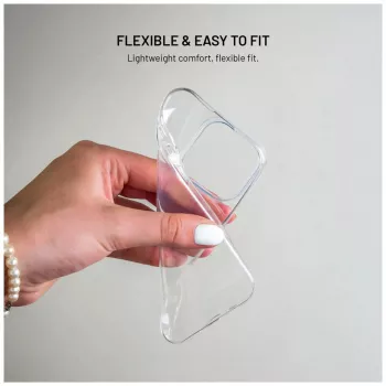 Fixed Story AntiUV Back Cover for Xiaomi Redmi Note 15 Pro 4G - Transparent TPU
