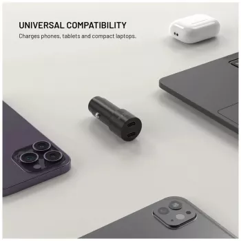 Fixed Dual USB-C Car Charger 65W PD 3.0