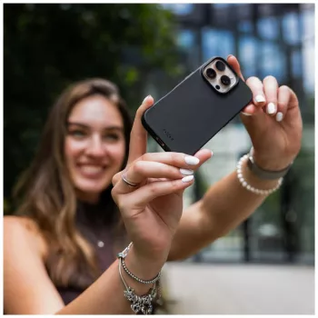 Fixed ReStory Back Cover for Apple iPhone 16e, TPU, Black