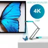 IRIScan Visualizer 7 Dyslexic - A3 Overhead Scanner, 13MP, USB, Arctic Blue/Silver