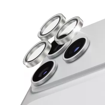 PanzerGlass Hoops Ceramic Lens Protector Glitter Silver for iPhone 18 Pro / 18 Pro Max