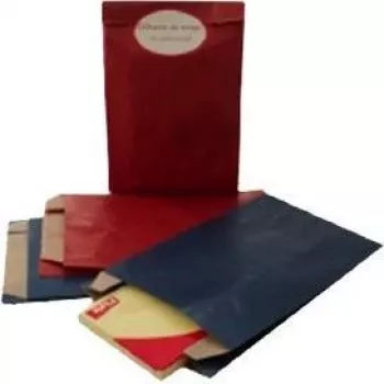 AGIPA Red Kraft Paper Gift Bag 180 x 350 mm, 50 gsm, 1 Piece 101652