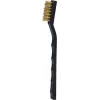 KS TOOLS Brass Wire Spark Plug Cleaning Brush, 2-Row, 170mm (201.2316)