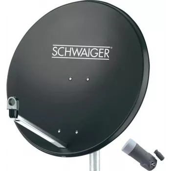SCHWAIGER SAT System 80 cm 1 Participant Single-LNB Anthracite