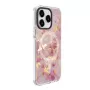 Evelatus Apple iPhone 15 Pro PC+TPU Case with MagSafe - Marble Pink