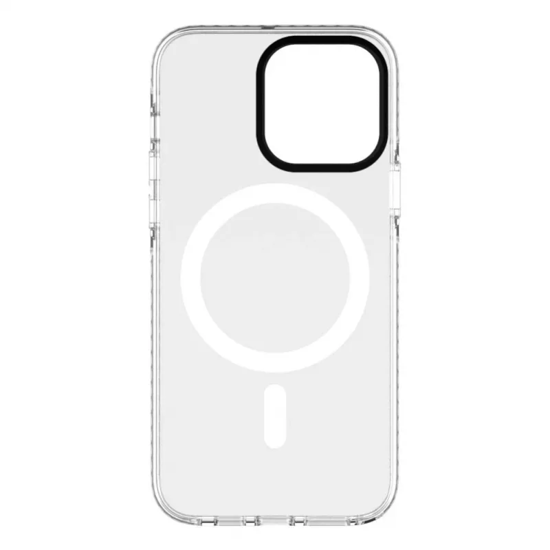 Evelatus Apple iPhone 15 Pro PC+TPU Case with MagSafe - Marble Pink