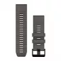 Garmin QuickFit 26 Watch Bands, Pebble Grey Silicone [010-14560-00]