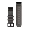 Garmin QuickFit 26 Watch Bands, Pebble Grey Silicone [010-14560-00]