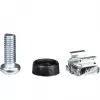 EFB ELEKTRONIK Cage Nut Set 50 x M6, Complete, Galvanized