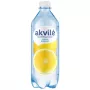 AKVILĖ Lemon Flavoured Carbonated Table Water, 0.6 L PET, 12 Pack