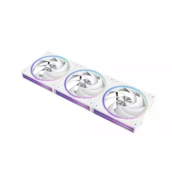 Zalman ZM-DF120R A3 White 120mm Reverse Daisy Chain ARGB Fan 3-Pack