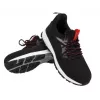 DEDRA M83V Sport Men's Low-Top Sneakers, Black/Grey, Size 41