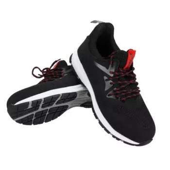 DEDRA M83V Sport Men's Low-Top Sneakers, Black/Grey, Size 41