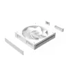 Zalman ZM-DF120R White 120mm Reverse Daisy Chain ARGB PWM Fan