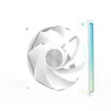 Zalman ZM-DF120R White 120mm Reverse Daisy Chain ARGB PWM Fan