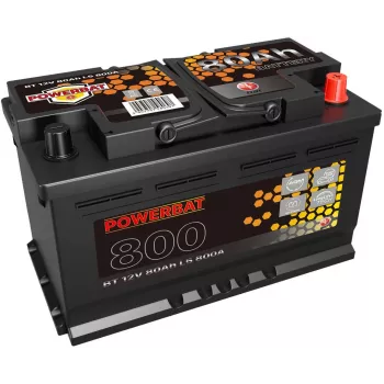 POWERBAT L4 12V 80Ah AGM Start-Stop Battery