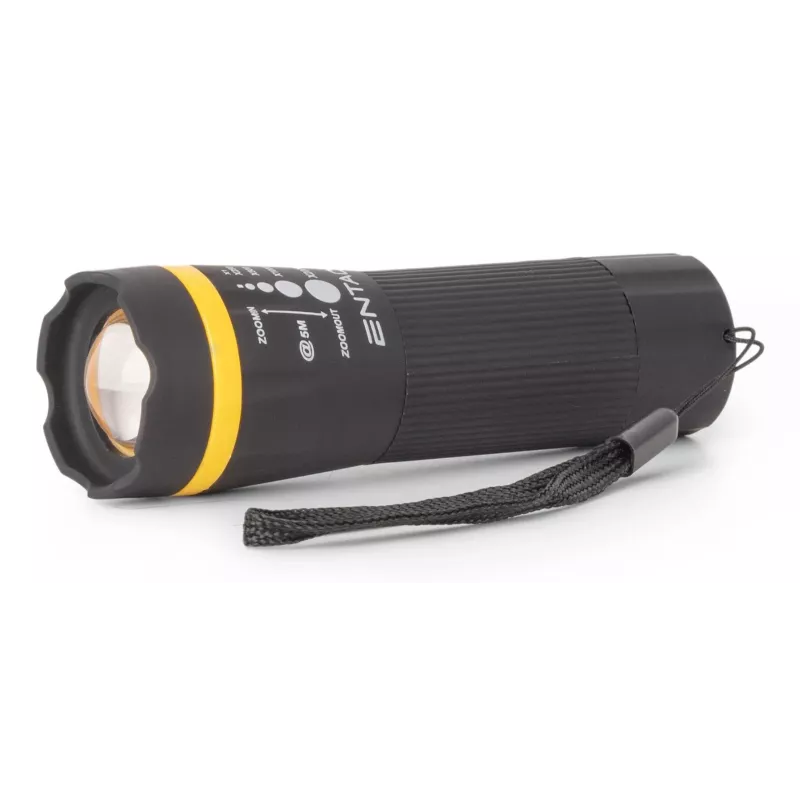 ENTAC Zoom Flashlight Plastic Counter Display 24 Pieces