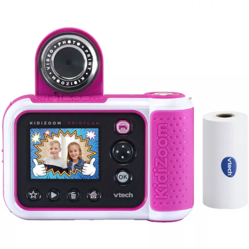 VTech Kidizoom Print Cam Pink - Digital Camera with Thermal Printing