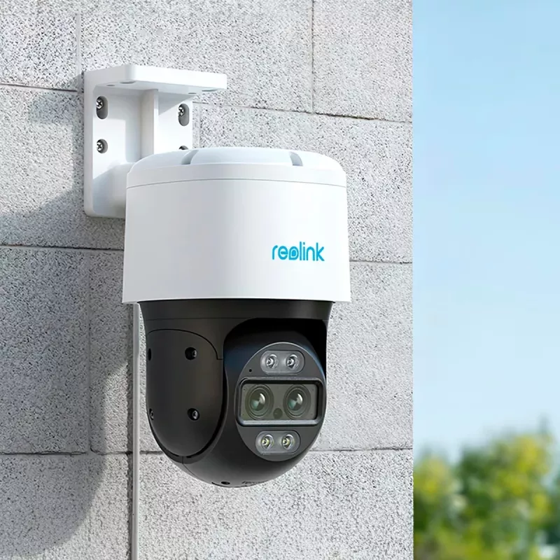 Reolink TrackMix Series P760 4K Dual-Lens PoE IP Camera with Auto-Zoom Tracking, Color Night Vision, Outdoor/Indoor