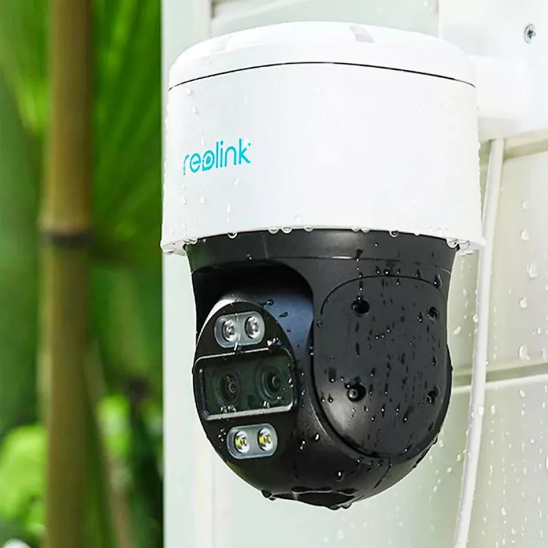 Reolink TrackMix Series P760 4K Dual-Lens PoE IP Camera with Auto-Zoom Tracking, Color Night Vision, Outdoor/Indoor