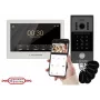 REVIZOOM RM-T273HD White 7-Inch Video Intercom with RC-212HD-CK1 Outdoor Panel