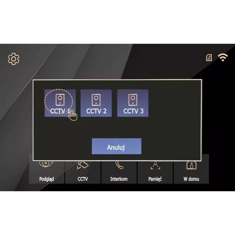REVIZOOM RM-T273HD White 7-Inch Video Intercom with RC-212HD-CK1 Outdoor Panel