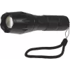 ChiliTec LED Flashlight Zoom 10W, 3x AAA, Black 22106